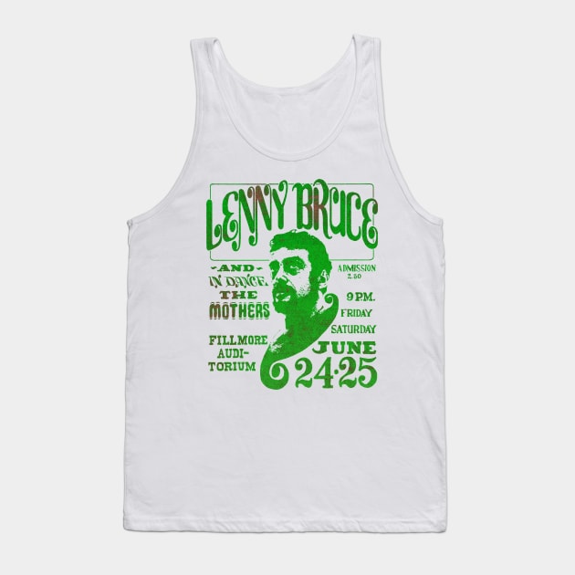 lenny bruce Tank Top by HAPPY TRIP PRESS